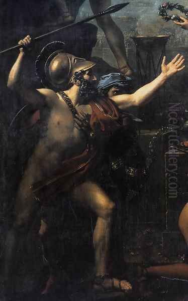 Leonidas at Thermopylae (detail) 1814 - view 1