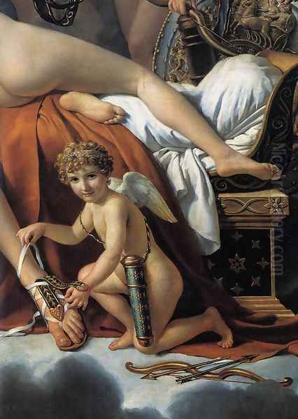 Mars Disarmed by Venus and the Three Graces (detail) 1824 - view 1