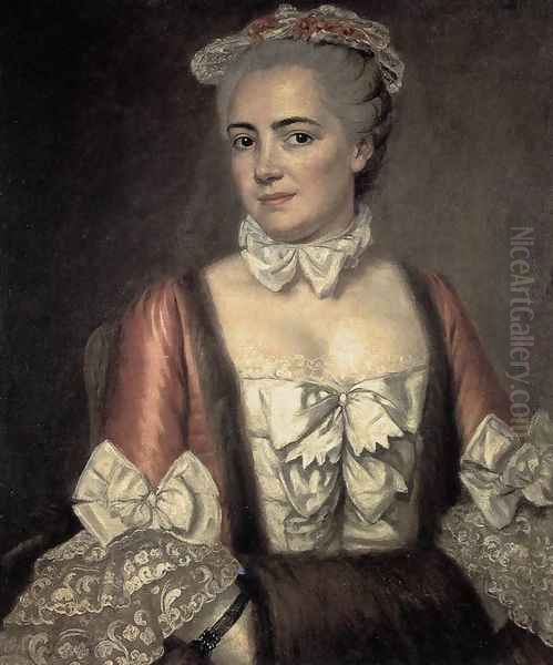 Portrait of Marie-Françoise Buron c. 1769 - view 1