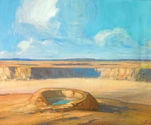 The Waterhole by Xavier Martinez