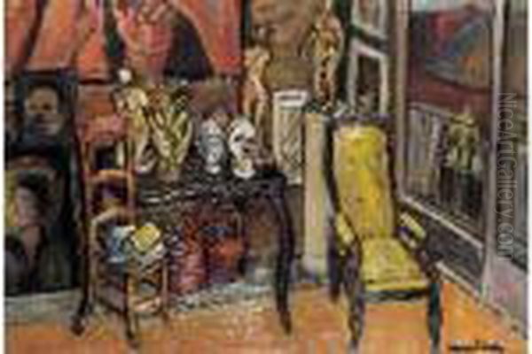Coin De L'atelier Au Fauteuil - view 1