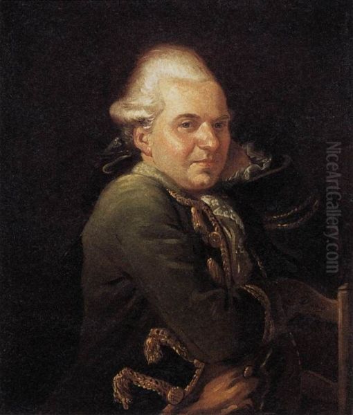 Portrait of François Buron 1769 - view 1