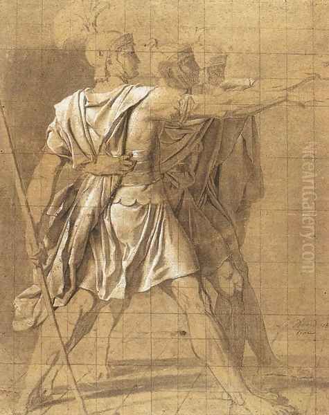 The Three Horatii Brothers - view 1