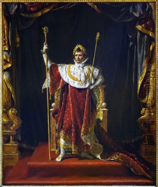Portrait of Napoleon in imperial garb - view 1