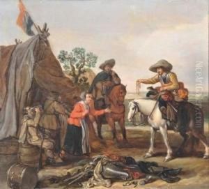 La Remise Du Collier Par Un Militaire. La Remise Du Collier Par Un Militaire.