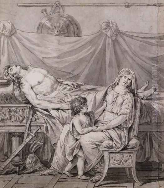 The Grief of Andromache - view 1