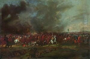 Reiterschlacht. by Jan the Younger Martszen