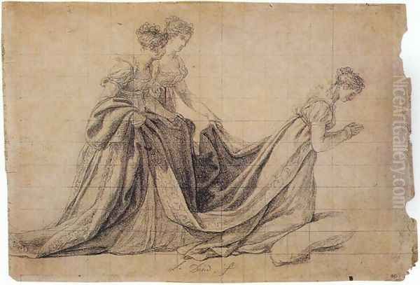 The Empress Josephine Kneeling - view 1