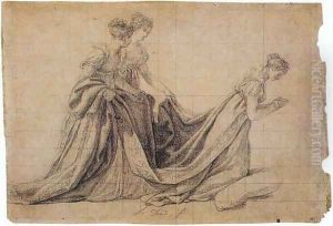 The Empress Josephine Kneeling