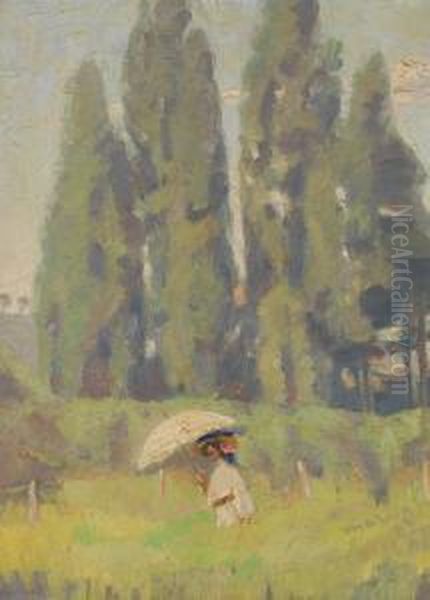 Femme A L'ombrelle - view 1