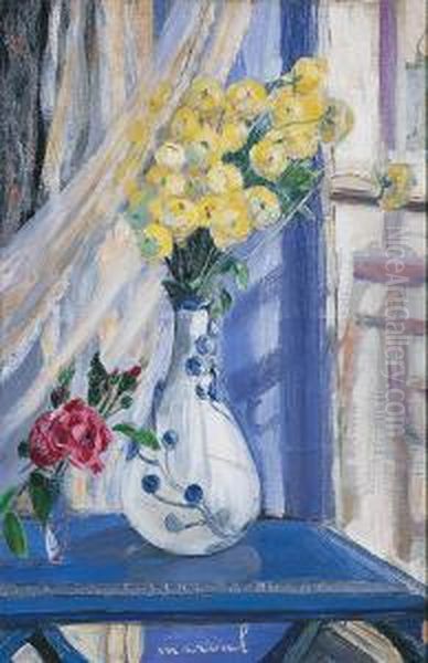 Vase De Fleurs Jaunes - view 1