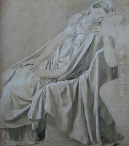 Study for the Oath of the Horatii, Camilla