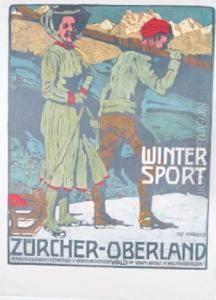 Zurcher-oberland, Winter Sport by Alfred Marxer