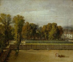 View Of The Garden Of The Luxembourg Palace 1794