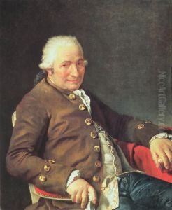 Portrait Of Charles Pierre PeCoul Contractor Of Royal Buildings