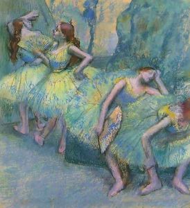 Ballet Dancers in the Wings