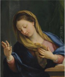 The Virgin Annunciate by Agostino Masucci