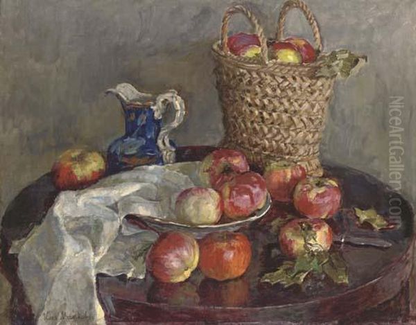 Still Life With A Basket Of Apples - view 1