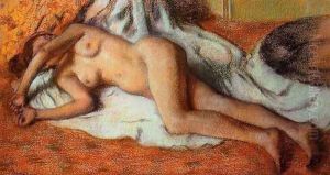 After the Bath or, Reclining Nude, c.1885