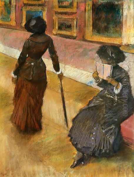 Mary Cassatt at the Louvre I - view 1