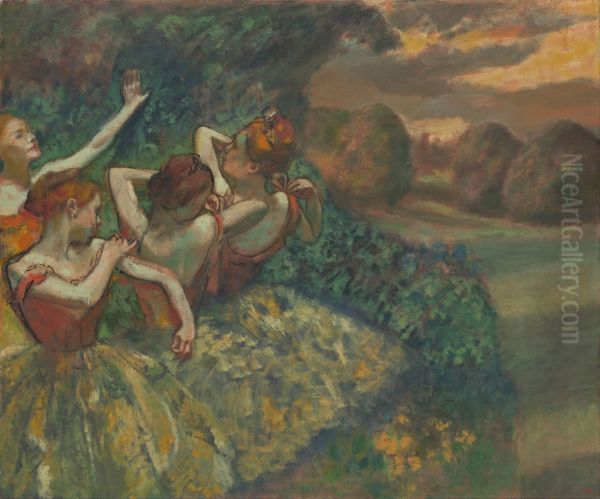 Four Dancers - view 1