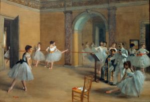 Dance Class at the Opera, rue Le Peletier