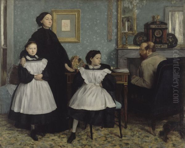 The Bellelli Family 1859-60 by Edgar Degas