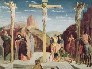 Calvary, after a painting by Andrea Mantegna (1431-1506)