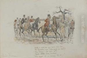 Jumping The Brook; And Setting Off by George Finch Mason