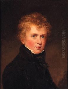 Portrait Of Charles Windham Humphreys, Small Quarter-length, In Ablack Coat And Stock