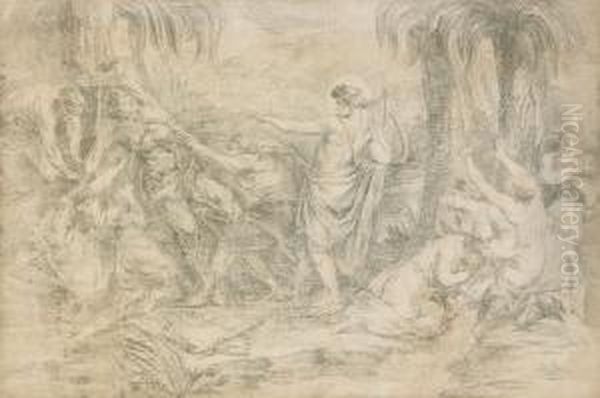 Apollon Och Marsyas - view 1