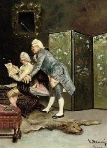 The Connoisseurs by Pompeo Massini