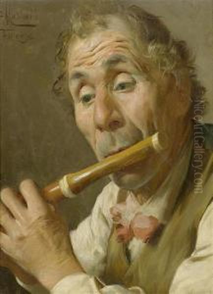 Flute Player - view 1