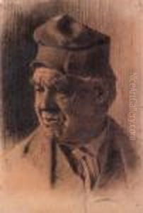 Ritratto Di Uomo Anziano by Pompeo Massini
