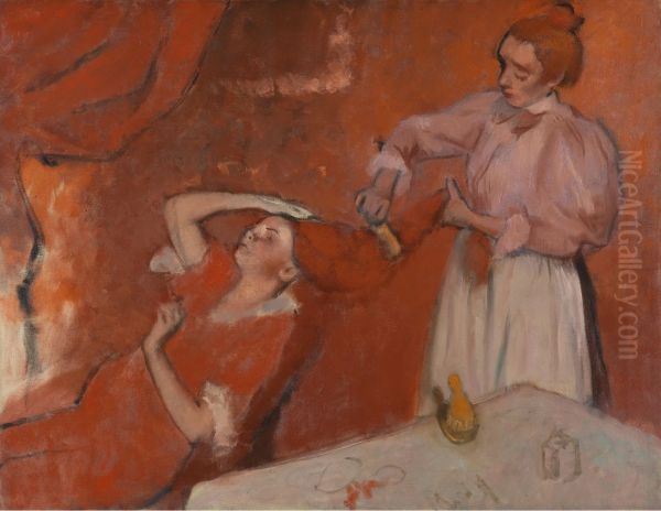 Combing the Hair (unfinished) 1895 - view 1