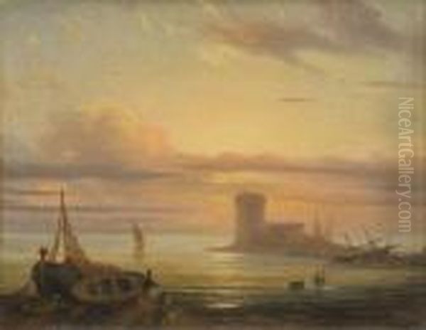 Marina Con Barche E Pescatori - view 1