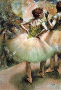 Dancers, Pink and Green I