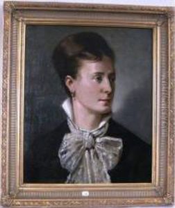 Portrait De Femme by Benedict Masson