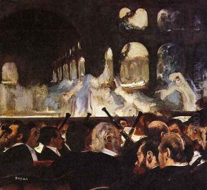 The ballet scene from Meyerbeer's opera 'Robert le Diable', 1876