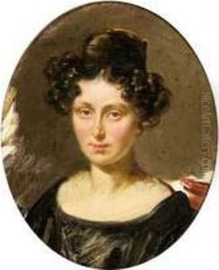 Etude De Portrait De Jeune Femme