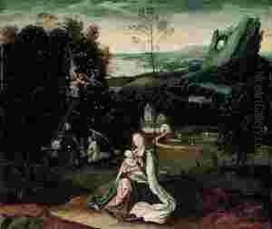 Meal Before The Flight Into Egypt