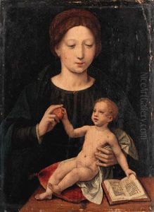 The Virgin And Child by Master Of The Half-Length Figures
