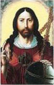 Salvator Mundi by Master Of The Legend Of The Magdalene