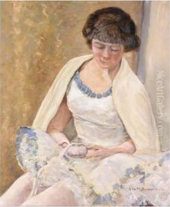 Portrait Of A Girl In A Ballet Dress