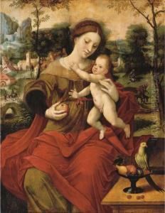 The Virgin And Child, The Rest On The Flight Into Egyptbeyond by Italian Unknown Master