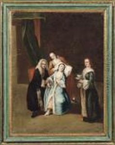 La Dama Malata by Master Of The Riflessi