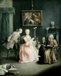 La Dichiarazione. by Master Of The Riflessi