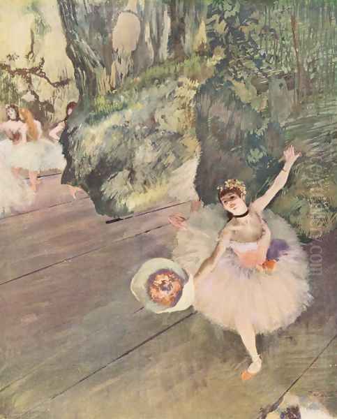Dancer with a Bouquet of Flowers (Star of the Ballet), 1878 - view 1