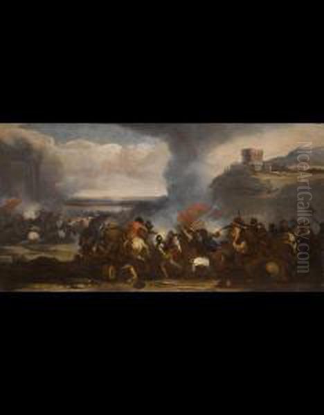 (attivo A Napoli Verso Il 1670)
Battaglia - view 1