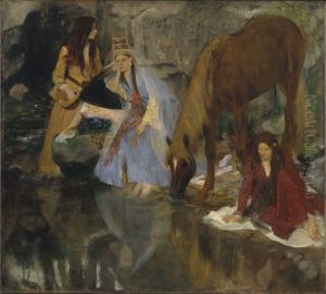 Mlle Fiocre in the Ballet 'La Source'